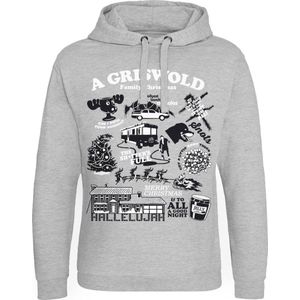 National Lampoon's Christmas Vacation Hoodie/trui -M- Icons Grijs