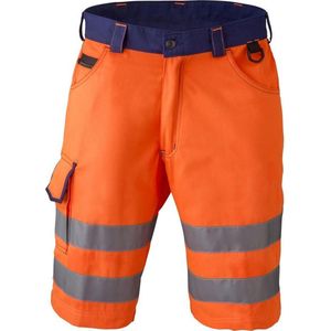 Havep 8703 Bermuda Fluo Oranje/Marine maat 48