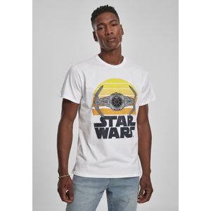 Disney Star Wars - Star Wars Sunset Heren T-shirt - XS - Wit