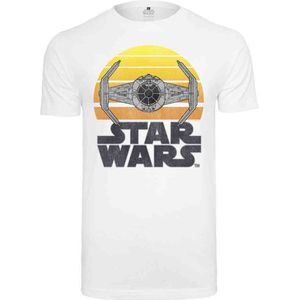 Disney Star Wars - Star Wars Sunset Heren T-shirt - XS - Wit