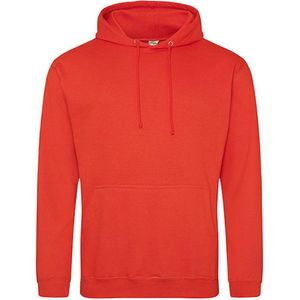 AWDis Just Hoods / Sunset Orange College Hoodie size M