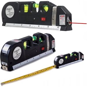 Hama Tools Laserwaterpas - Kruislijnlaser - Rolmaat 2.5m - Liniaal - Incl. Batterij