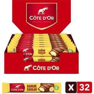 Côte d'Or Chocolade Reep Banaan - 32 stuks