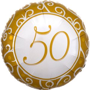 Helium ballon 50 jaar getrouwd | 43cm