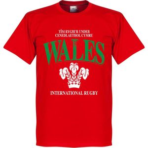 Wales Rugby T-Shirt - Rood - Kinderen - 104