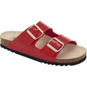 SCHOLL JOSEPHINE PatSynth-W Dames Muiltjes - Red - Maat 39