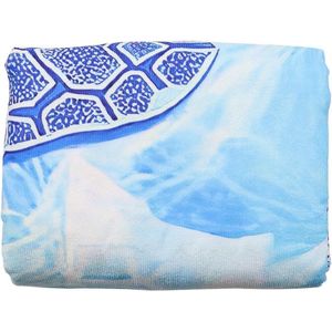 Oversized lichtgewicht strandhanddoek 90x180cm - extra groot en dun - reiszwembad yoga gym kamperen - strandbenodigdheden accessoires - vakantie cadeau