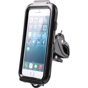 Telefoonhouder fiets iPhone 6/7/8 cover - Waterdicht - Zwart