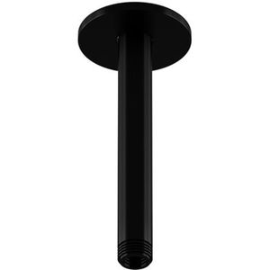 Plafond douchearm, 120 mm, mat zwart