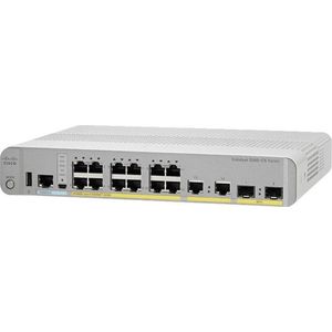 Cisco WS-C3560CX-12PD-S netwerk-switch Managed Gigabit Ethernet (10/100/1000) Power over Ethernet (PoE) Wit