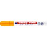 Edding Krijtmarker 4095 Rond 2 - 3 Mm Waterbasis Oranje