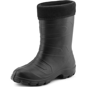 Ladeheid Dames Regenlaarzen - Thermo Rubberlaarzen Vederlicht - EVA - LA-LMG-879-Aspen - Zwart/Zwart - 37