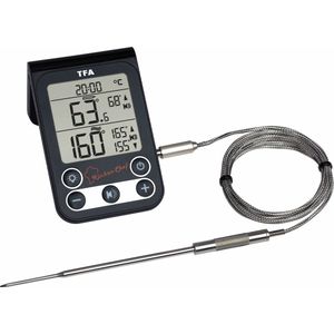 TFA Digitale BBQ Vlees/Oven thermometer - 14.1512.01 keuken-chef