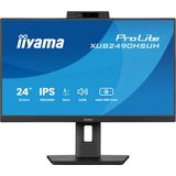 iiyama ProLite XUB2490HSUH-B2 - LED-monitor - 24'' IPS - 1920 x 1080 Full HD - 100 Hz - 4 ms - 250 cd/m² - 1300:1 - zwart