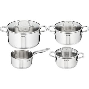 Tefal Virtuoso Pannenset 4-delig - Kookpan Ø 16/20/24 cm + steelpan Ø 16 cm