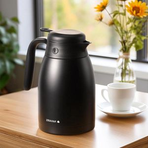 RVS Vacuüm Geïsoleerde Koffiekan - Koffie Thee Vloeistof Drinkfles Dispenser - Warme en Koude Dranken - 15 Liter - Horeca Pot .