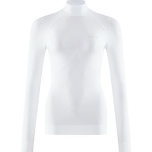 FALKE dames lange mouw shirt Maximum Warm - thermoshirt - wit (white) - Maat: L