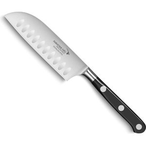 Déglon Mini Santoku - Alvéolen - 12 cm - Ideaal voor Aziatische Gerechten
