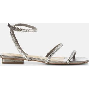 Mangará Aroeira Dames sandalen - kristallen bandjes - Onyx - Maat 38