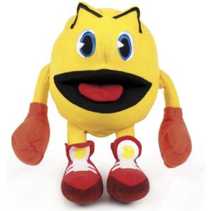 Pac-Man Figuur Pluche Knuffel 35 cm (Pacman) {Speelgoed Knuffeldier Knuffelpop voor kinderen jongens meisjes | Pacman, Pac man, Arcade}