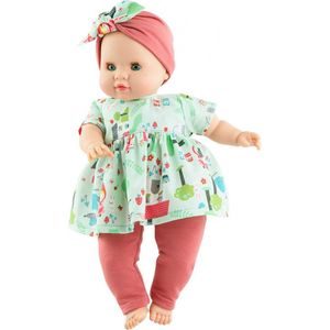 Paola Reina Manus Patri babypop meisje met kledij 36cm