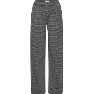 Ichi Broek Ihkate Houndstooth Pa2 20122245 203946 Black/grey Houndstooth Dames Maat - L