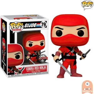 POP! Retro Toys Red Ninja #79 GI JOE Exclusive
