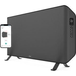 Duux Edge 1500W Smart Convectorkachel - Elektrische Kachel - Elektrische Verwarming Badkamer / Woonruimte / Kantoor