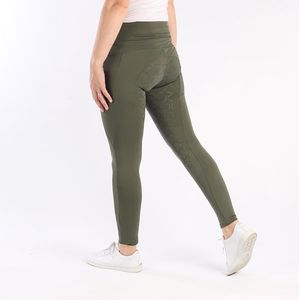 Horze Rijlegging  Gillian Compression Full Grip Kids - Dark Green - 128