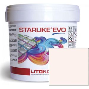 Starlike Voegmiddel 2 Componenten Epoxy 2,5 kg Evo 105 Bianco Titanio Titanium