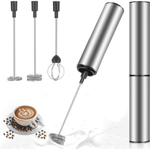 CRLYN® Melkschuimer Elektrisch - Melkopschuimer Handmatig - Barista