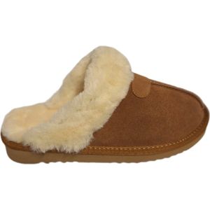 MADEL-PANTOFFEL-CAMEL-FAKESUEDE-TEDDYVOERING-40