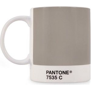Pantone - Mok - 7535c - Porselein - 190ml - grijs