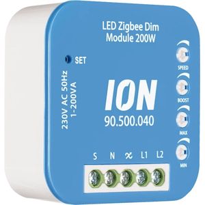 ION industries universele LED Zigbee dimmer module 0.3-200W (90.500.040)