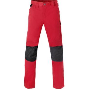 HAVEP Werkbroek Shift kniezakken 80355 - Rood/Charcoal - 56