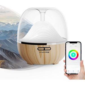 Aroma diffuser - BPA-vrij, aromatherapie, luchtbevochtiger \ ultra quiet ultrasonic humidifier, aromatherapy