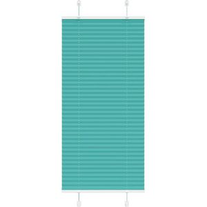 vidaXL - Plissé - rolgordijn - 60x150 - cm - stofbreedte - 59,4 - cm - petrol - groen