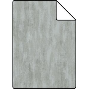 Proefstaal ESTAhome behang sloophout grijs - 128009 - 26,5 x 21 cm