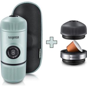Wacaco - Nanopresso - Artic Blue - Nanopresso NS adapter - Combi Set - Parya Variant