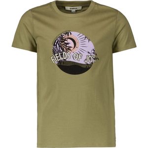 GARCIA Meisjes T-shirt Groen - Maat 152/158