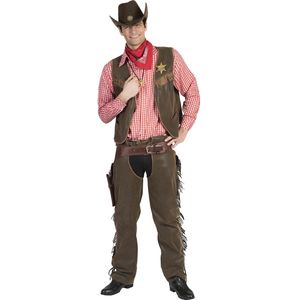 Verkleedpak cowboy man Wild West Wade Man 56-58 - Carnavalskleding
