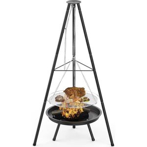 Houtskool Driehoekige Grill BBQ Barbecue Draagbare Grill Rvs Grill Vouwen Camping Grill BBQ, Barbecue Grill Outdoor Grill voor Camping Picknicks Tuin Beach Party 27.5""x27.5""x63.5