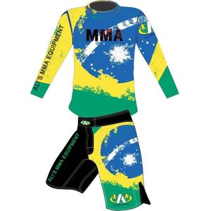 Ali’s Fightgear Mma-kledingset Heren Multicolor Maat Xl