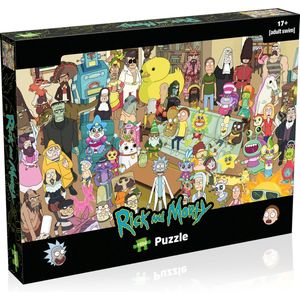 Rick & Morty - ""Total Rickall"" Puzzel 1000 stuks
