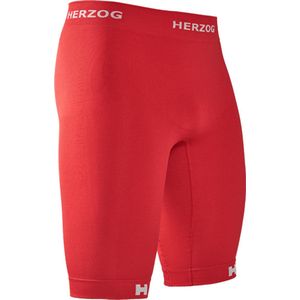Herzog PRO Sport Compressiebroek - rood - Maat 6