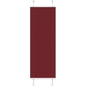 vidaXL - Plissé - rolgordijn - 45x150 - cm - stofbreedte - 44,4 - cm - bordeauxrood