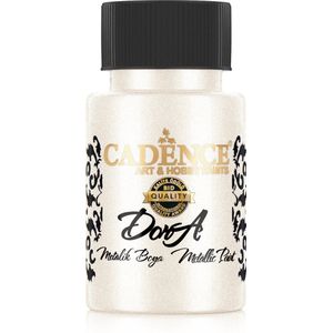 Cadence Dora Acrylverf Metallic 50 ml Clotted Cream