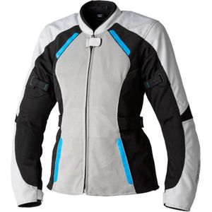 RST Ava Mesh Ce Ladies Textile Jacket Grey Blue Black 16 - Maat - Jas