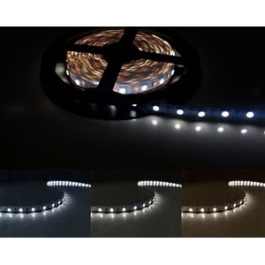 LED strip 12V 5M 5050 IP20 60LED / m - Warm wit licht