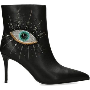 Kurt Geiger London Belgravia Eye Enkellaarsjes - Enkelboots met rits - Dames - Zwart - Maat 38